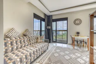 Modern furnished 1+1 apartment in Mahmutlar – 900 meters from the sea