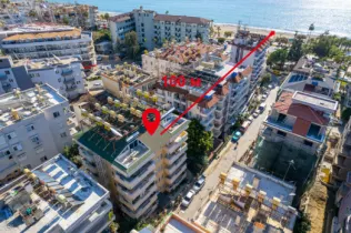 Wonderful 1+1 apartment just 100 meters from the sea