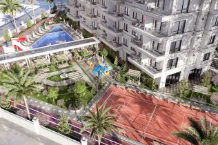 Cozy apartments in a new complex in Gazipasa area