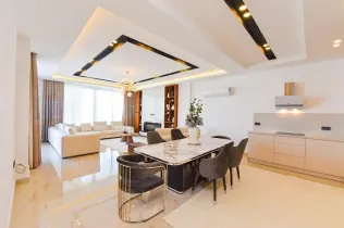Villa by the sea in Alanya with furniture and appliances