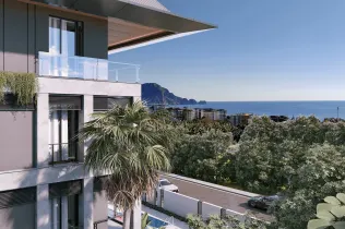 Nye leiligheter i sentrum av Alanya med havutsikt