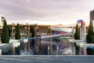 Modern apartments in a new residential complex in Mahmutlar