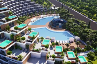 Apartments from a reliable developer in installments, in the city of Antalya