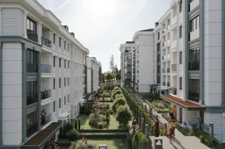 Large 4+2 Sea View Apartment in Istanbul