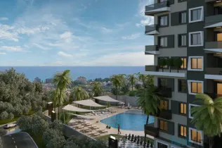 Elegant luxury flats for sale in Alanya