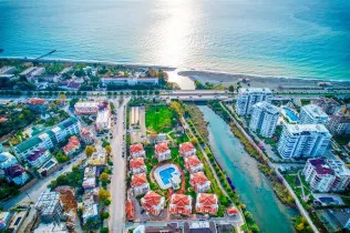 Semi-detached Villa in Alanya, Kestel
