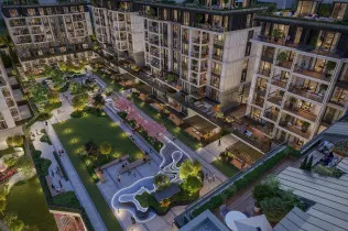 Apartments in one of the most popular areas of Istanbul, Besiktas