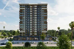 Premium class residential complex in a developed area of Mersin
