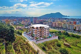 Cozy 1+1 apartment in the very center of Alanya, 55 m²
