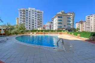 Apartment in Alanya, Tosmur, with panoramic sea view