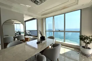 3+2 Duplex with Sea View in Tosmur
