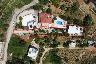 Detached Villa with Large Private Land and Panoramic Views in Alanya
