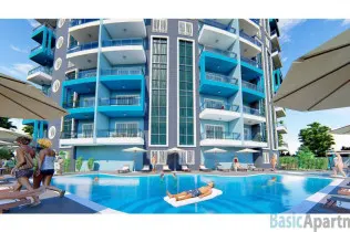 Chic apartments for sale in a Desirable area in Mahmutlar