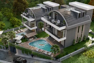 Stunning Citizenship Villas in Kargicak, Alanya