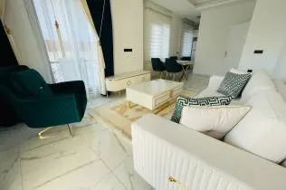 Spacious 3+1 duplex with jacuzzi and sauna in Mahmutlar, Alanya