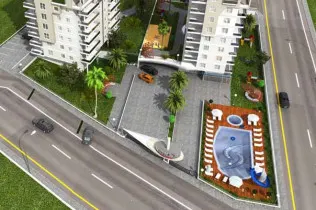 2-bedroom apartment in Cikcilli Alanya