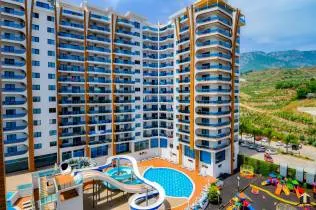 Furnished apartment in the Azura Park complex in Mahmutlar – a comfortable studio in Alanya