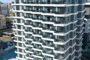 Spacious 1+1 apartment in a new building in Mahmutlar