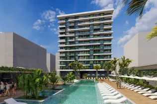 Luxurious Seafront flats in a complex close to Center