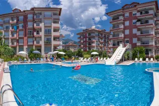 Luxurious 4 room apartment in Oba, Alanya