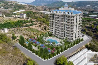 Luxurious project in the very center of Demirtash just 1000 meters from the sea