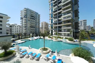 Продается стильная квартира 1+1 в Махмутларе, 60 м²