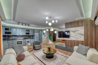 Luxurious 3+1 apartment in a popular area of Alanya, Oba