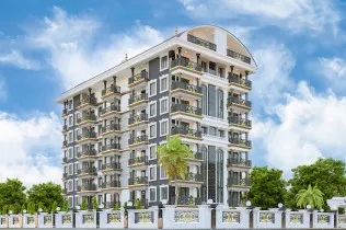 Modernt bostadskomplex i komfortklass i Avsallar