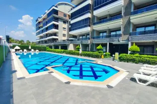 Apartment 1+1 with Sea View for Sale in Kargicak
