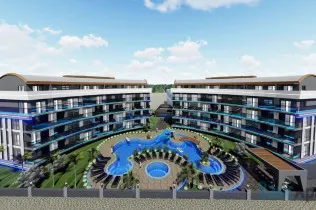 New apartments in a luxury complex in Oba