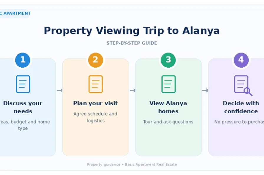 Real Estate Inspection Trip to Turkey With Basic Apartment
